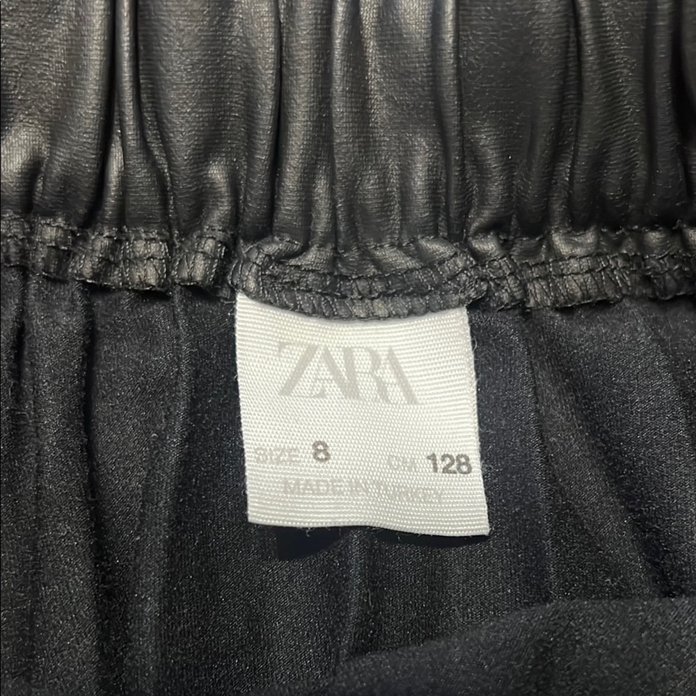 Zara Black and White Skater Mini Skirt - Picture 2 of 3